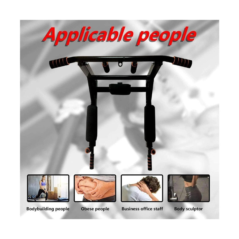 Wall‑Mounted Pull‑Up & Dip Bar