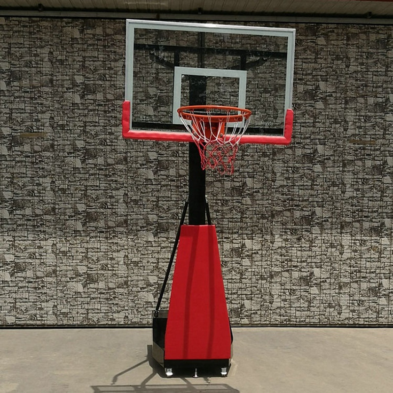 Mobile Height‑Adjustable Basketball Stand